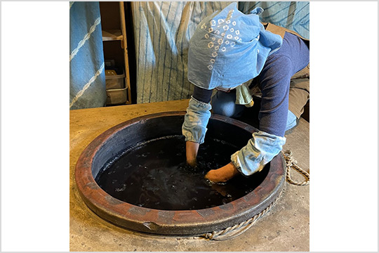 藍染めの会の画像