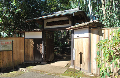 旧横尾家住宅椀木門の画像