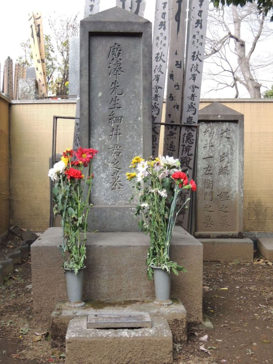細井広沢墓