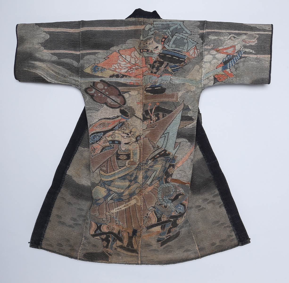 消防刺子頭巾・袢纏