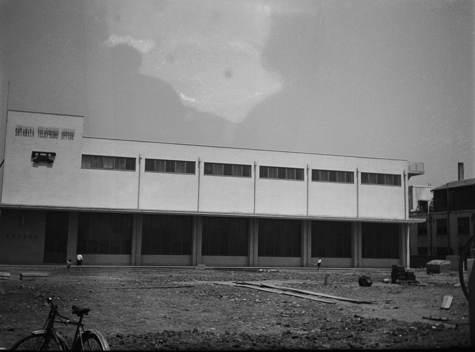 世田谷電話局（日本電信電話公社世田谷電報電話局・太子堂4-3）