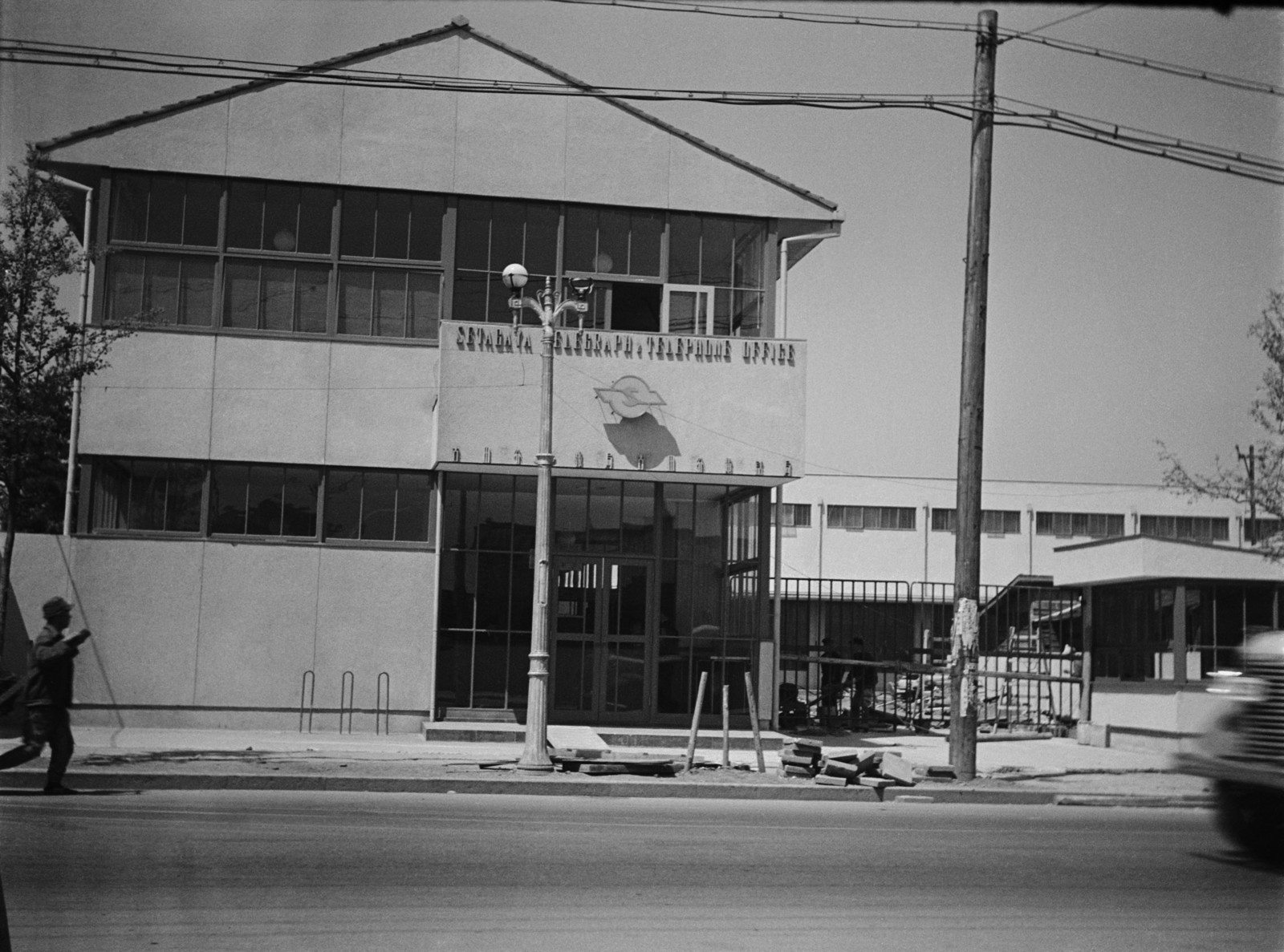 世田谷電報局・世田谷電話局（日本電信電話公社世田谷電報電話局・太子堂4-3）