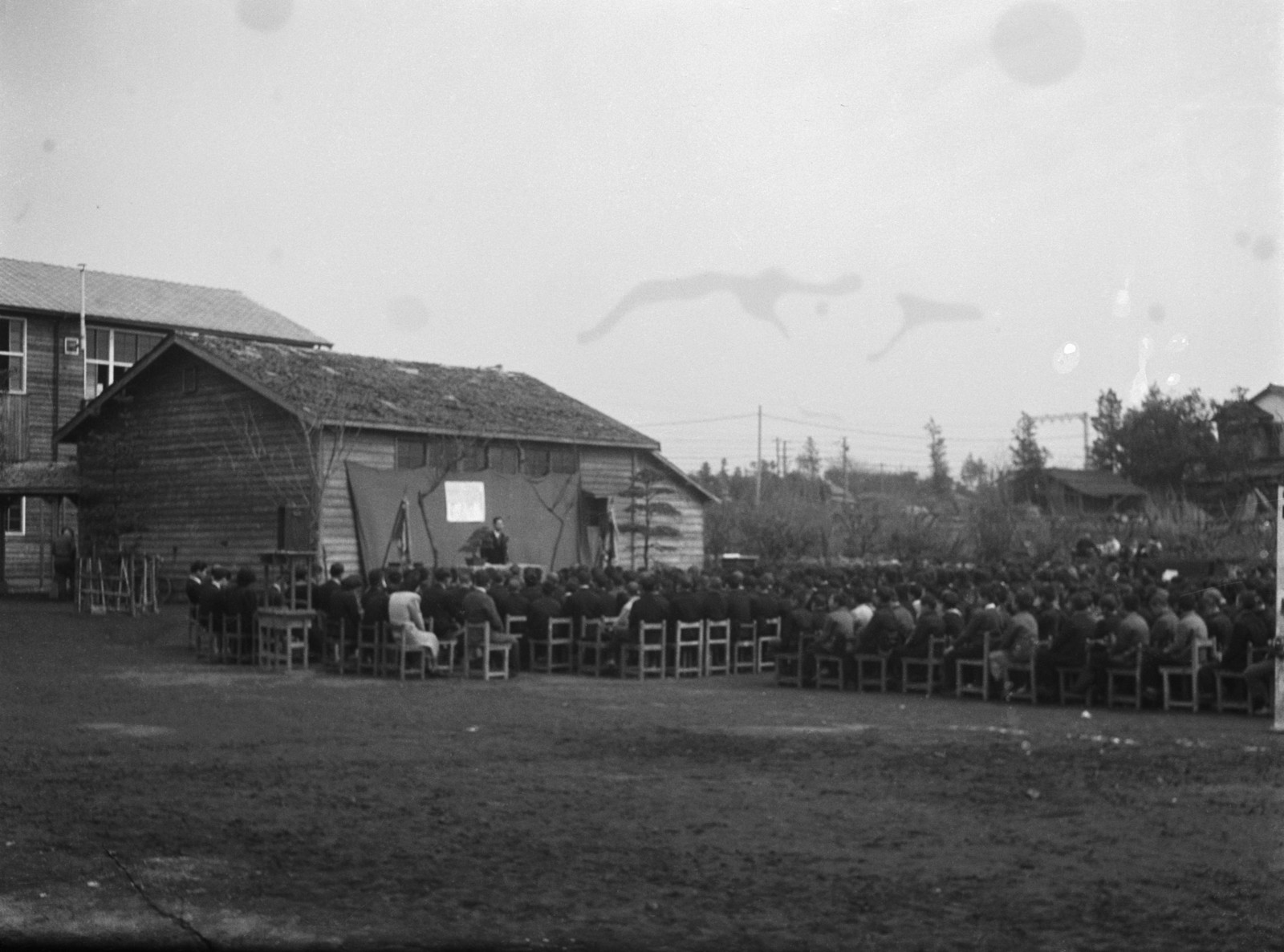 松沢中学校卒業式（区長挨拶）