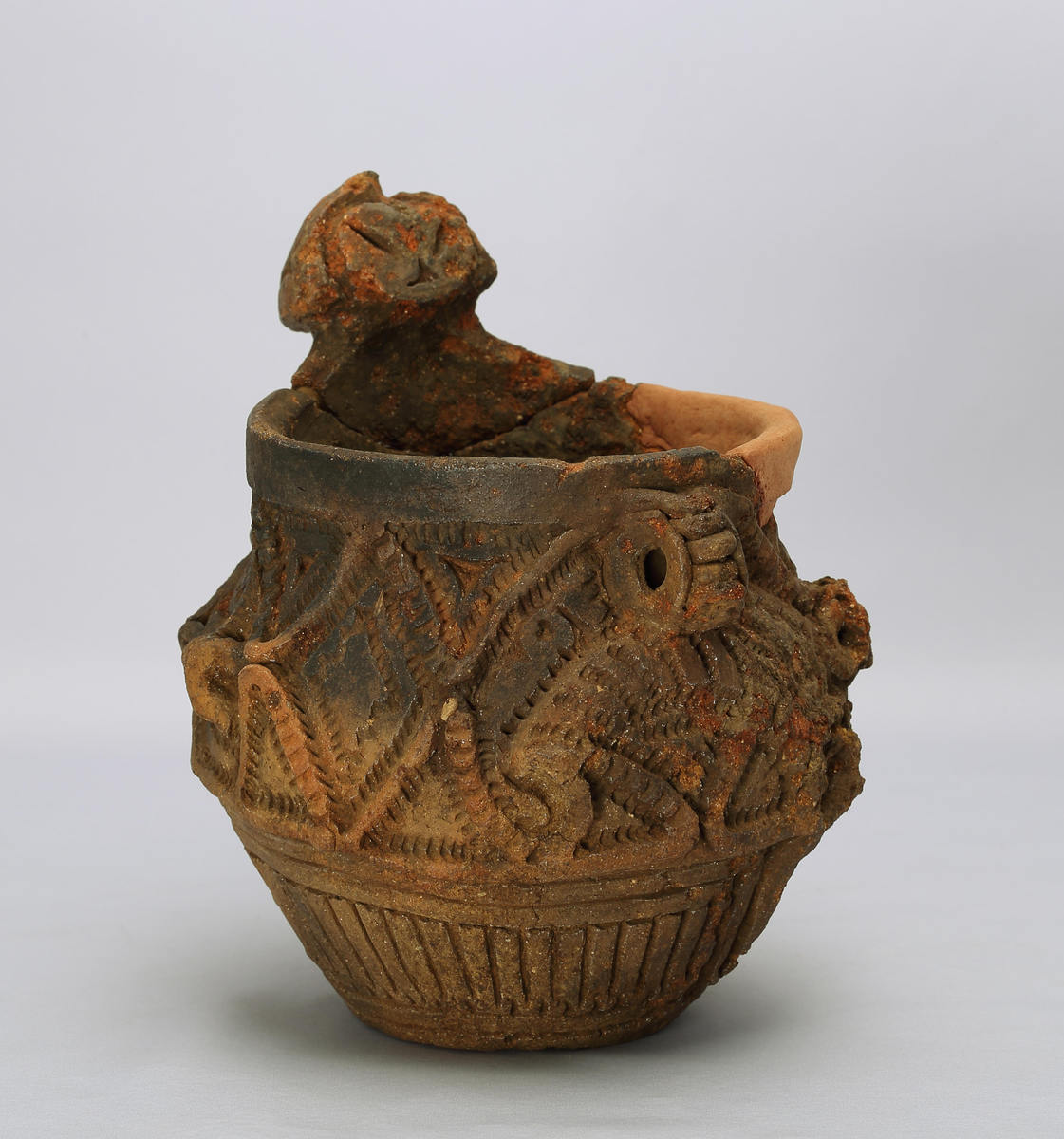 顔面把手付土器