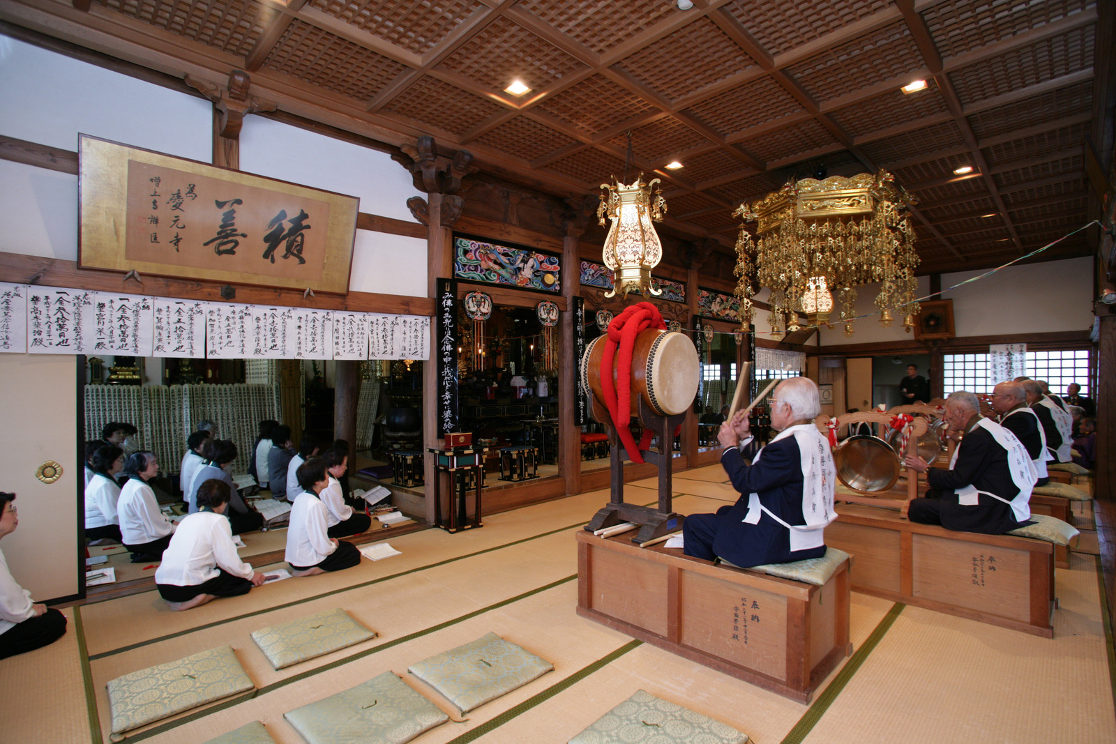 喜多見慶元寺双盤念仏行事