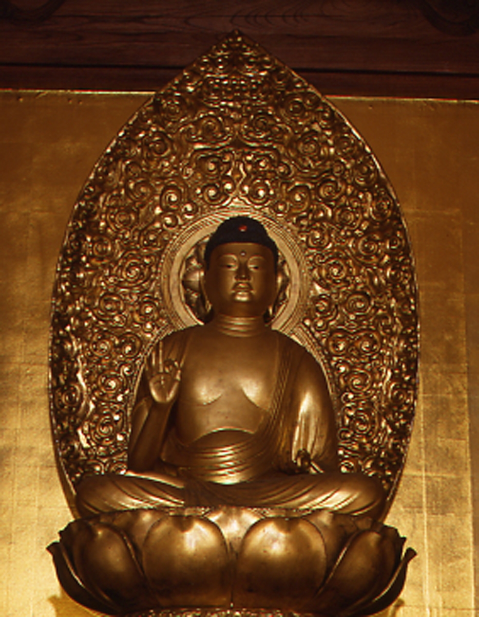 木造阿弥陀如来坐像