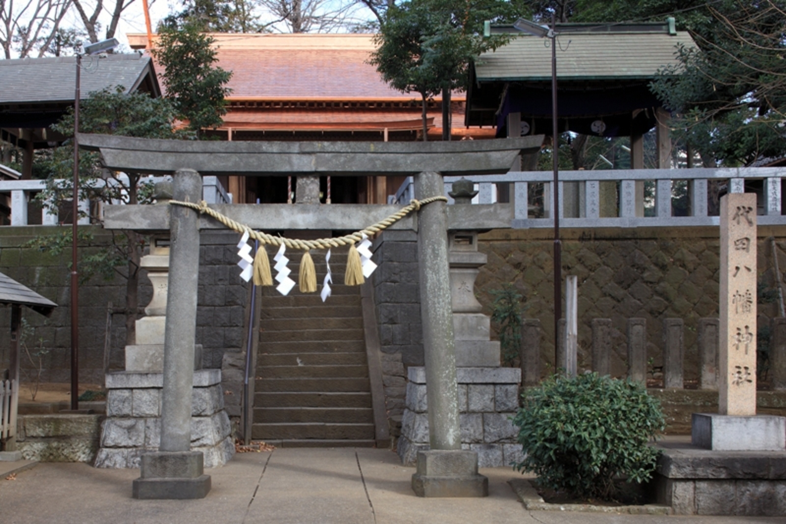 代田八幡神社鳥居