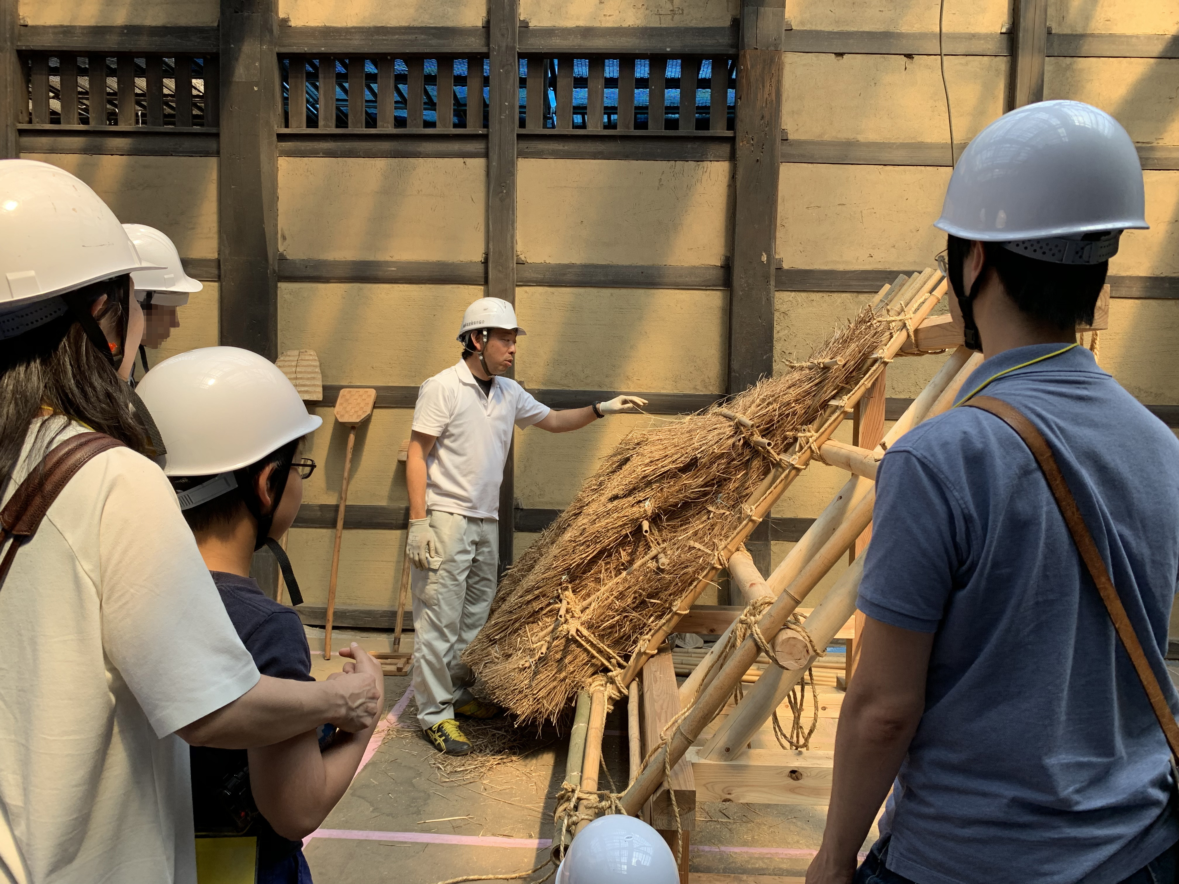 第1回茅葺き見学会2